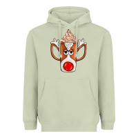 Matcha Coffee  Animal Heavyweight Hoodie - CowhideDigitalArt