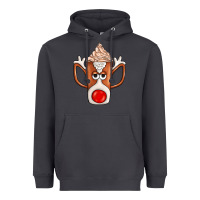 Smoke Coffee  Animal Heavyweight Hoodie - CowhideDigitalArt