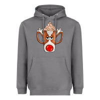 Storm Coffee  Animal Heavyweight Hoodie - CowhideDigitalArt