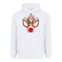 White Coffee  Animal Heavyweight Hoodie - CowhideDigitalArt