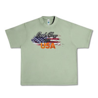 Oil Green God Bless The USA Urban Heavy Tee - Bettercallsaul