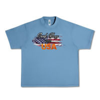 Pebble Blue God Bless The USA Urban Heavy Tee - Bettercallsaul