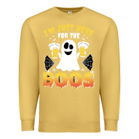 Antique Gold i'm just here for the boos halloween costume gift Premium Sweatshirt - tuanDangUi