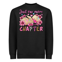 Black just one more chapter valentine's day olivia Heavyweight Sweatshirt - OliviaCreatesArt