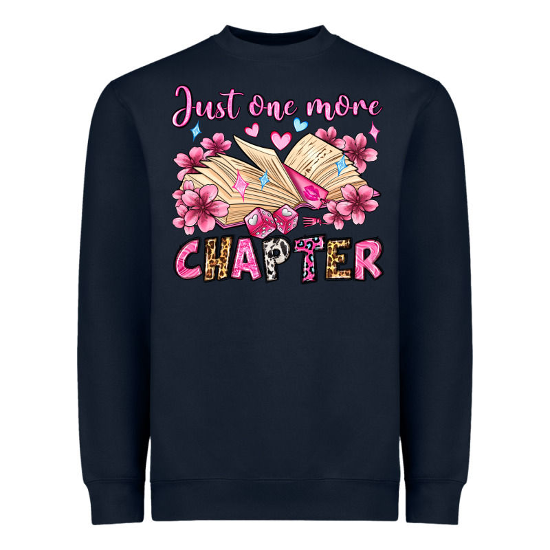 Just One More Chapter Valentine's Day Olivia Heavyweight Sweatshirt by OliviaCreatesArt | Teevron