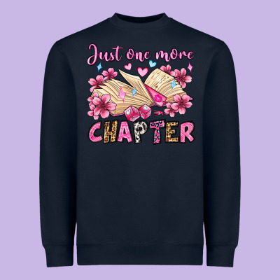 Just One More Chapter Valentine's Day Olivia Heavyweight Sweatshirt Designed By Oliviacreatesart