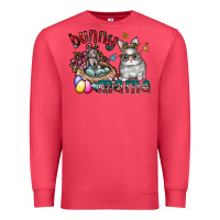 Cardinal Bunny mama Premium Sweatshirt - CowhideDigitalArt
