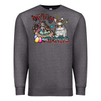 Charcoal Heather Bunny mama Premium Sweatshirt - CowhideDigitalArt