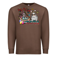 Chestnut Bunny mama Premium Sweatshirt - CowhideDigitalArt