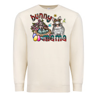 Sandshell Bunny mama Premium Sweatshirt - CowhideDigitalArt