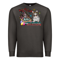 Smoke Bunny mama Premium Sweatshirt - CowhideDigitalArt