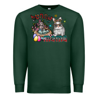 Sports Green Bunny mama Premium Sweatshirt - CowhideDigitalArt