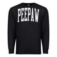 Black peepaw grandpa new grandfather fathers Premium Sweatshirt - tuanDangUi