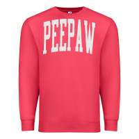 Cardinal peepaw grandpa new grandfather fathers Premium Sweatshirt - tuanDangUi
