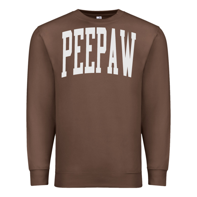 Peepaw Grandpa New Grandfather Fathers Premium Sweatshirt by tuanDangUi | Teevron