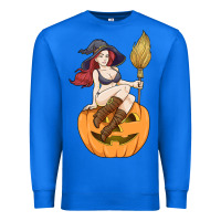 True Royal sexy witch halloween costume blackcraft pumpkin wi Premium Sweatshirt - tuanDangUi