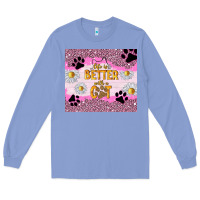 Colony Blue life is better with a cat Long Sleeve Tee - TumblerDesignByShophia