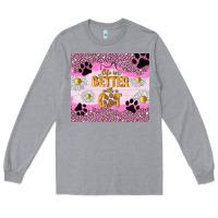 Heather Grey life is better with a cat Long Sleeve Tee - TumblerDesignByShophia