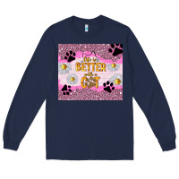 Navy life is better with a cat Long Sleeve Tee - TumblerDesignByShophia