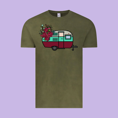 Camper Vintage Tee Designed By Bettercallsaul