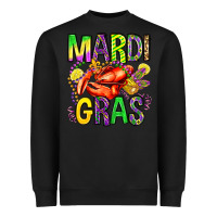 Black mardi gras crawfish olivia Heavyweight Sweatshirt - OliviaCreatesArt