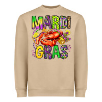 Mushroom mardi gras crawfish olivia Heavyweight Sweatshirt - OliviaCreatesArt