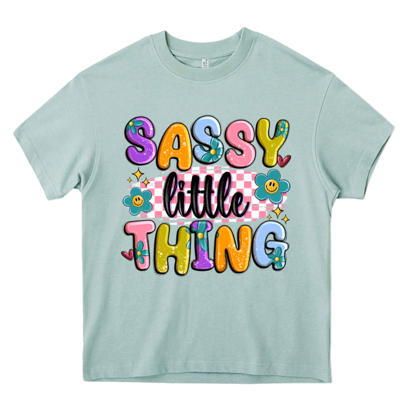 Sassy Little Thing Heavy Core Tee by MaliasSmallBusiness | Teevron