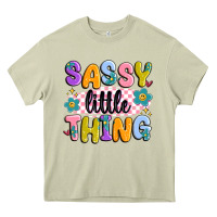 Mossy sassy little thing Heavy Core Tee - MaliasSmallBusiness