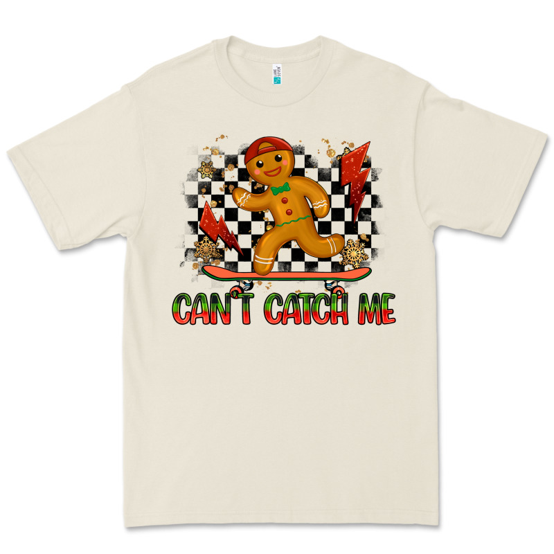 Gingerbread Cant Catch Me Premium Tee by MaliasSmallBusiness | Teevron
