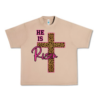Burro He Is Risen Leopard Urban Heavy Tee - Bettercallsaul