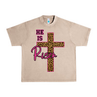 French Oak He Is Risen Leopard Urban Heavy Tee - Bettercallsaul