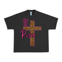 Pigment Black He Is Risen Leopard Urban Heavy Tee - Bettercallsaul