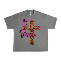 Tornado He Is Risen Leopard Urban Heavy Tee - Bettercallsaul