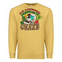 Antique Gold Beautiful Crazy Summer Premium Sweatshirt - CowhideDigitalArt