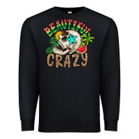 Black Beautiful Crazy Summer Premium Sweatshirt - CowhideDigitalArt