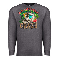 Charcoal Heather Beautiful Crazy Summer Premium Sweatshirt - CowhideDigitalArt