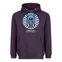 Plum rocky the squirrel retro vintage Heavyweight Hoodie - tuanDangUi