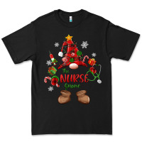Black the nurse gnome christmas Premium Tee - MaliasSmallBusiness