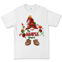 White the nurse gnome christmas Premium Tee - MaliasSmallBusiness