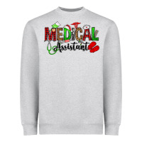 Medical Assistant Christmas Heavyweight Sweatshirt | Teevron