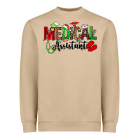 Mushroom medical assistant christmas Heavyweight Sweatshirt - OliviaCreatesArt