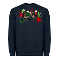 Navy medical assistant christmas Heavyweight Sweatshirt - OliviaCreatesArt