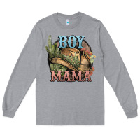 Boy Mama Western Cactus Cowboy Long Sleeve Tee | Teevron