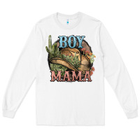 White Boy Mama western cactus Cowboy Long Sleeve Tee - HowdyJamesFarm