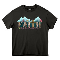 Asphalt faith can move mountains cross Heavy Core Tee - NancyCooperArtShop
