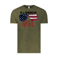 Vintage Olive All American Girl Vintage Tee - Bettercallsaul