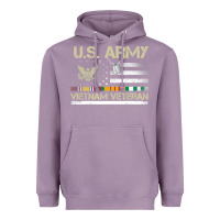 Lavender Vietnam Veteran Shirt US Army Veteran Day Women Me Heavyweight Hoodie - tuanDangUi