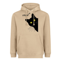 Mushroom black cat day halloween black cat meow Heavyweight Hoodie - tuanDangUi