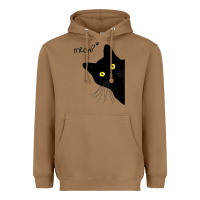 Toasted Coconut black cat day halloween black cat meow Heavyweight Hoodie - tuanDangUi
