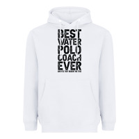 White Best Coach Ever And Bought Me This Water Polo Coac Heavyweight Hoodie - tuanDangUi